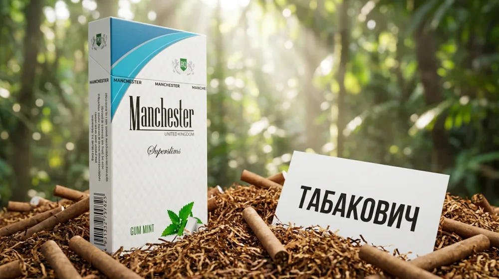 Манчестер Супер Слим Гам Минт