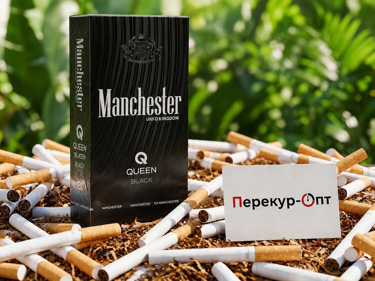 Manchester Queen Black